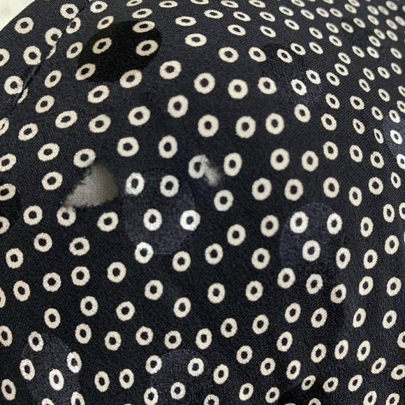 LONG Escada Silk Shirt Dress Size 8 - Picture 11 of 11